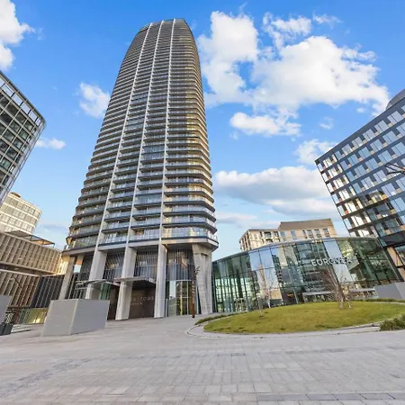 Ac Eurovea Tower With Balcony & Danube View Bratysława